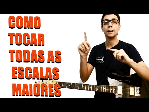 Como Tocar Todas as Digitações da Escala Maior - Meio Musical