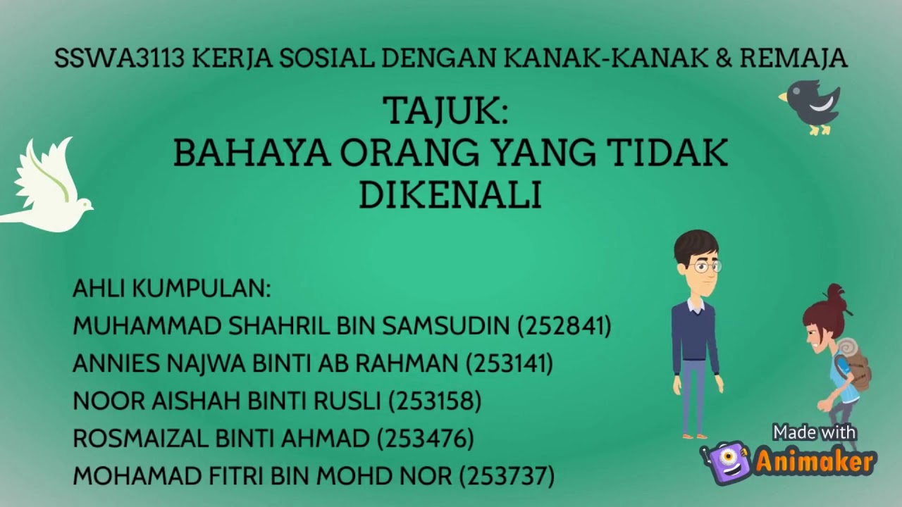 BAHAYA ORANG YANG TIDAK DIKENALI - YouTube