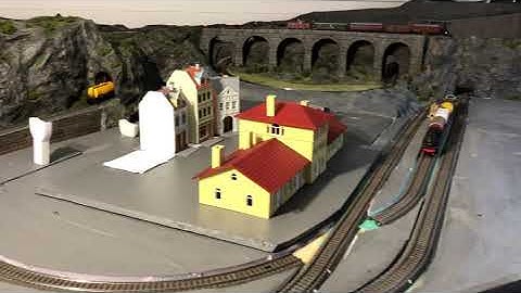 Marklin CS3 running events with 4 trains