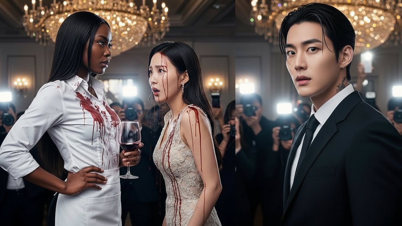 Everyone Feared the Korean Mafia Boss’s Fiancée — Until a Black Waitress Made the Entire Gala Freeze