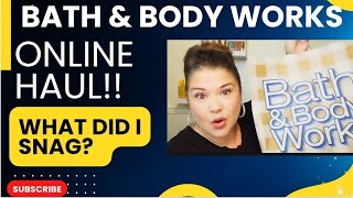 📦 HUGE Bath & Body Works Online Haul! 👀 Halloween Decor, New Finds & More!