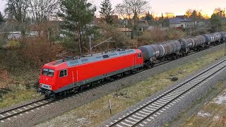 Ebs 156 001-0 Mit Kesselwagen In Der Nähe Von Schönefeld
