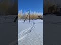 На речке Карасу взорвали лёд в рамках противопаводковых мероприятий март 2023 Карасуский район