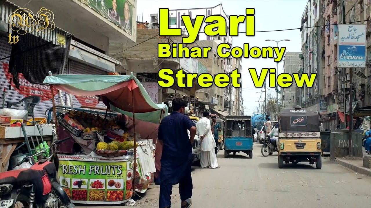 Bihar Colony بہار کالونی Lyari Bihari Muslims Balochi Street View Culture Karachi Adeel