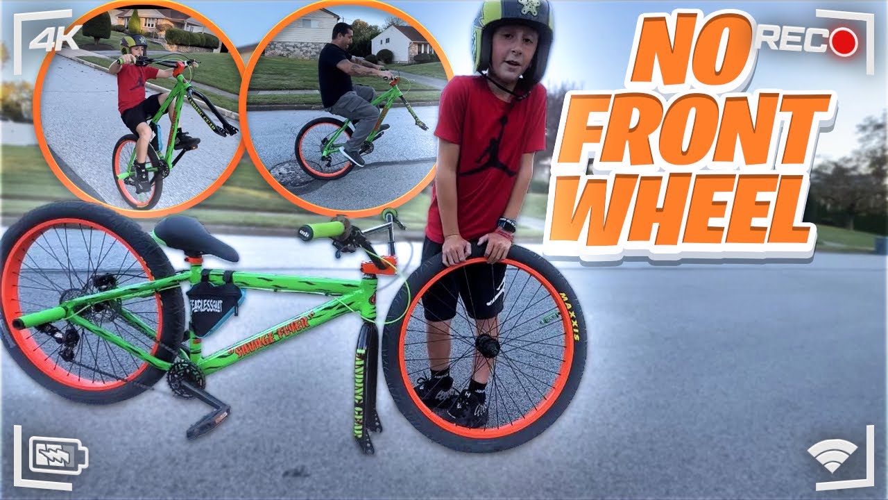 How To Do No Front Wheel Wheelies On SE Bikes‼️ YouTube