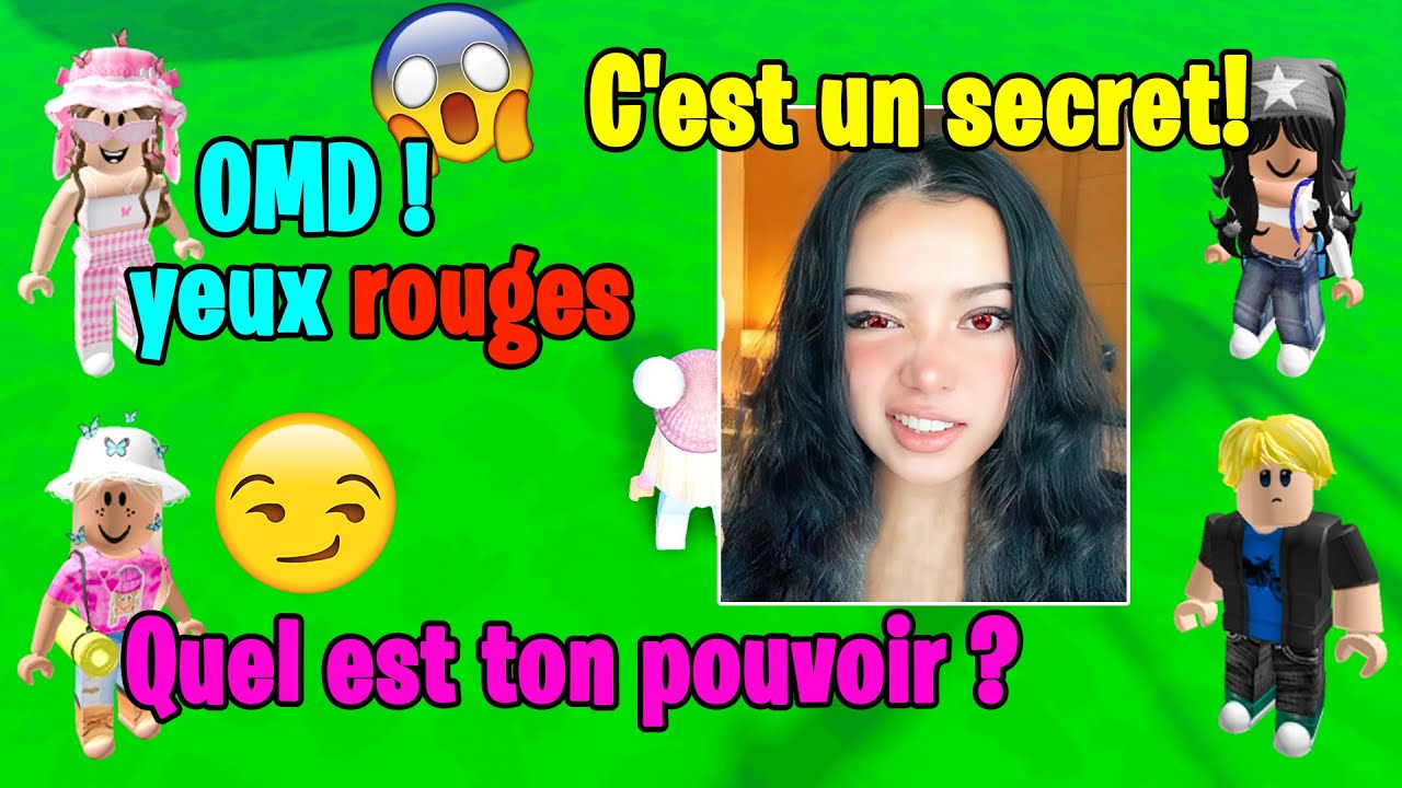 HISTOIRE ROBLOX | Ma famille me déteste à cause de la couleur différente de mes yeux 🤦🏻‍♀️👀