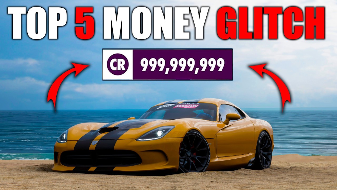 Forza Horizon 5 Money Glitch - NEW TOP 5 METHODS to GET MONEY FAST in Forza Horizon 5 (PS5/XBOX/PC)