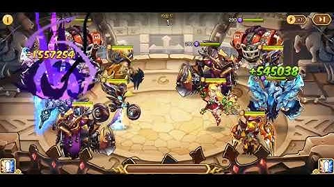 Idle heroes: A new light hero, Aida!! 2xAida, 2xMihm, FB, Aspen.....only 1 round