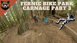 Fernie Bike park Carnage Part 3 | Mountain Biking POV Laps