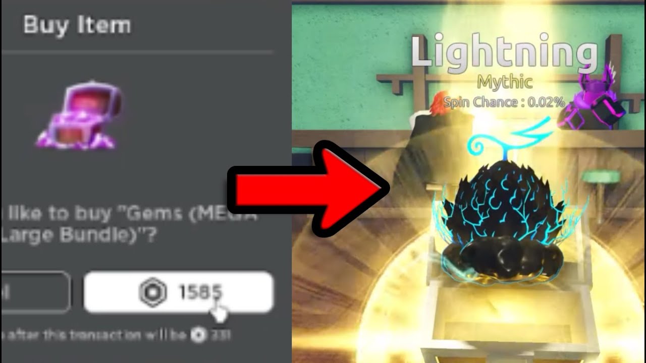 How To Get and Use the Lightning In Fruits Battleground