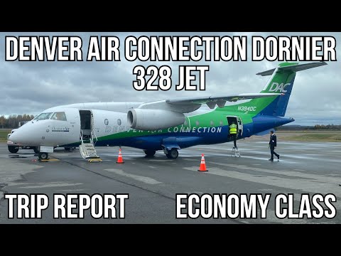 [TRIP REPORT] Denver Air Connection Dornier 328 Jet | Ironwood, MI (IWD) -  Minneapolis (MSP)