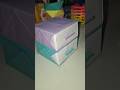 Cute paper drawers that look real 😍📦  #shorts #diy #viral #craft #art #cutediy #papercraft