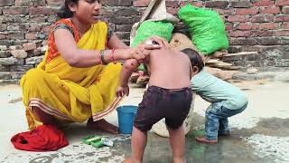 Beby Desi Vlog Video Beby Desi Bathing Video