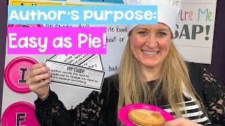 Teaching Author’s Purpose 2nd Grade