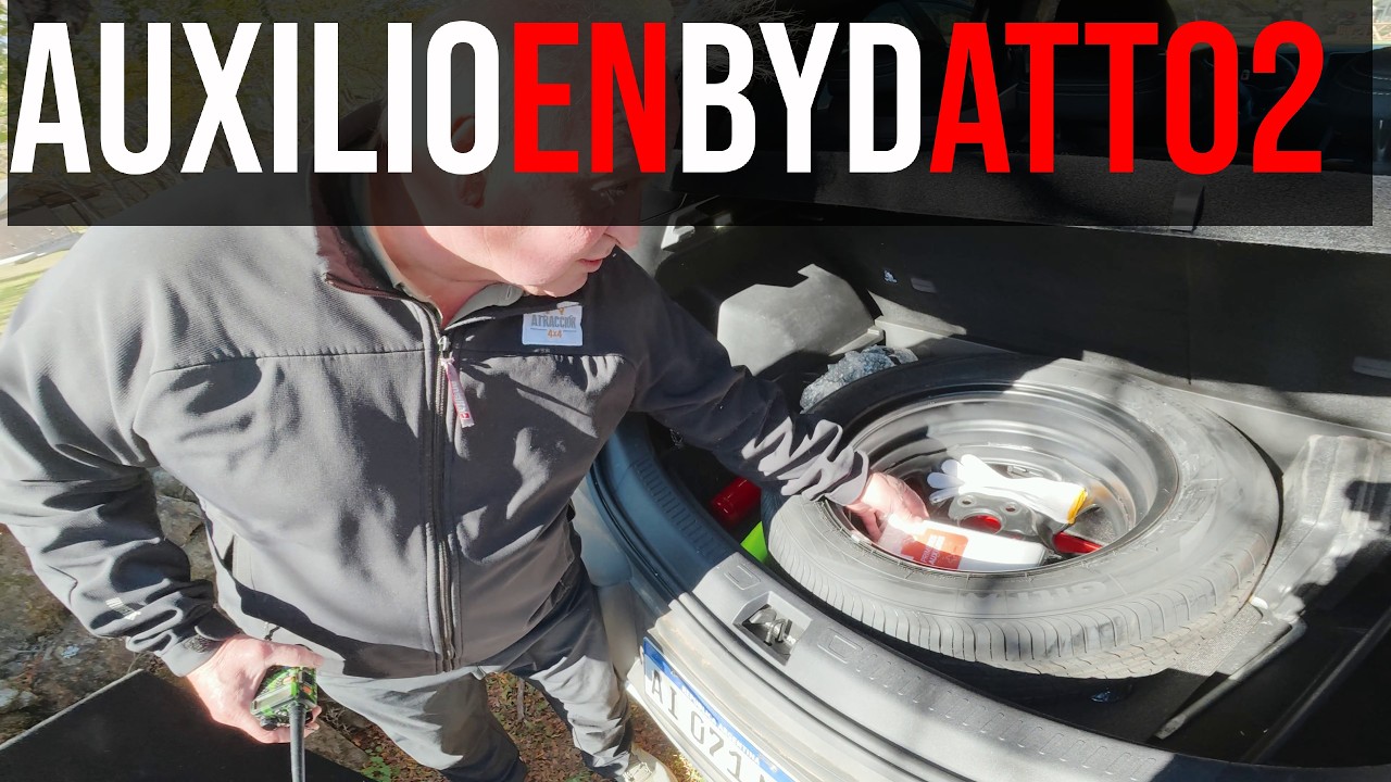 Solución a la rueda de auxilio del BYD Atto 2