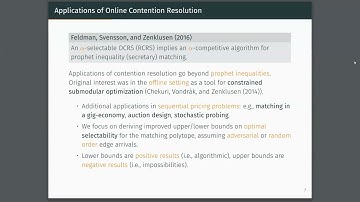 Calum MacRury: Online Contention Resolution Schemes for the Matching Polytope of Graphs