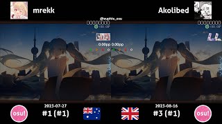 mrekk vs Akolibed | Will Stetson - First Storm Japanese Version [thanks for singing Brother]  HDDT