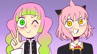 KREW DRESSES UP AS ANIME CHARACTERS (Itsfunneh animation)