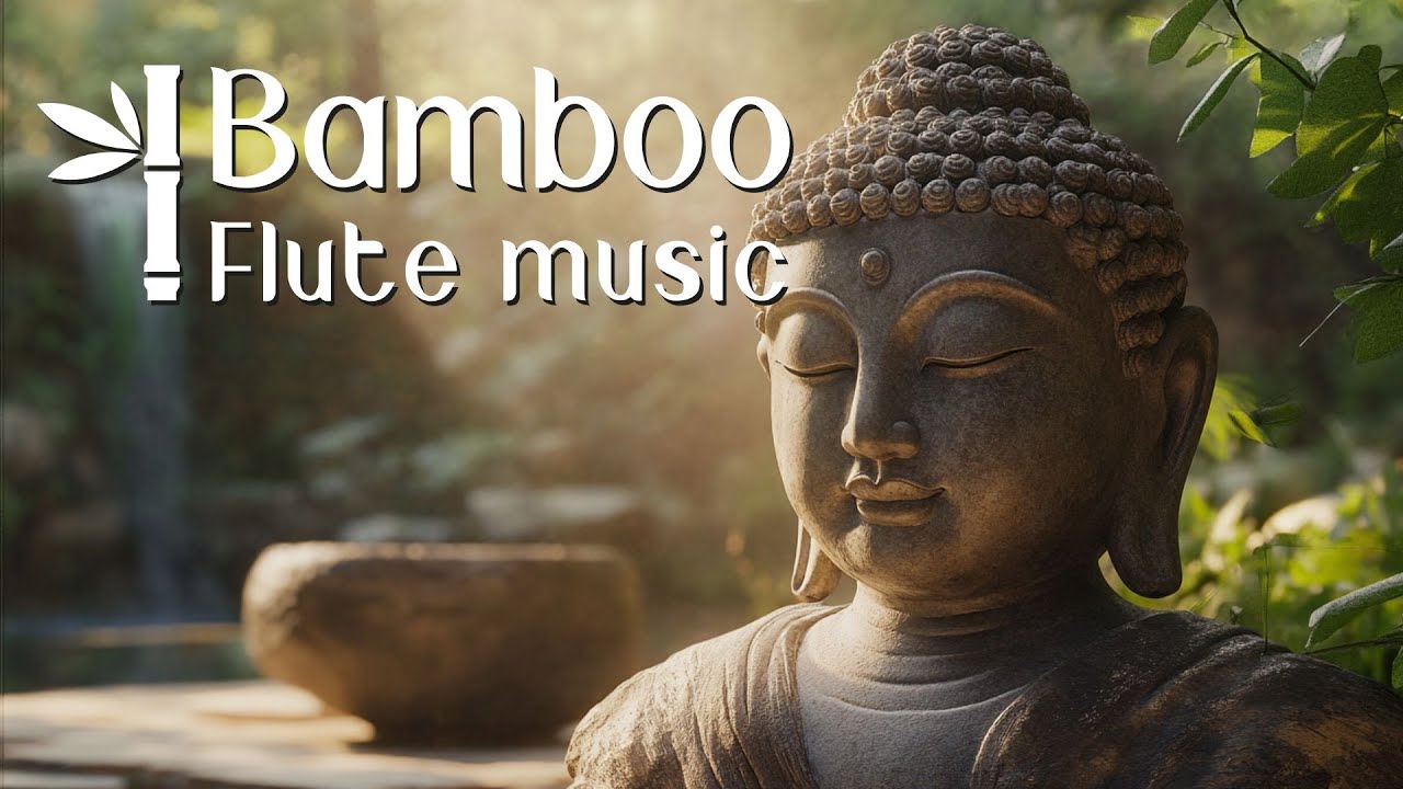 Zen Echoes 🍃 Soothing Bamboo Flute Meditation Music | Find Calmness and ...