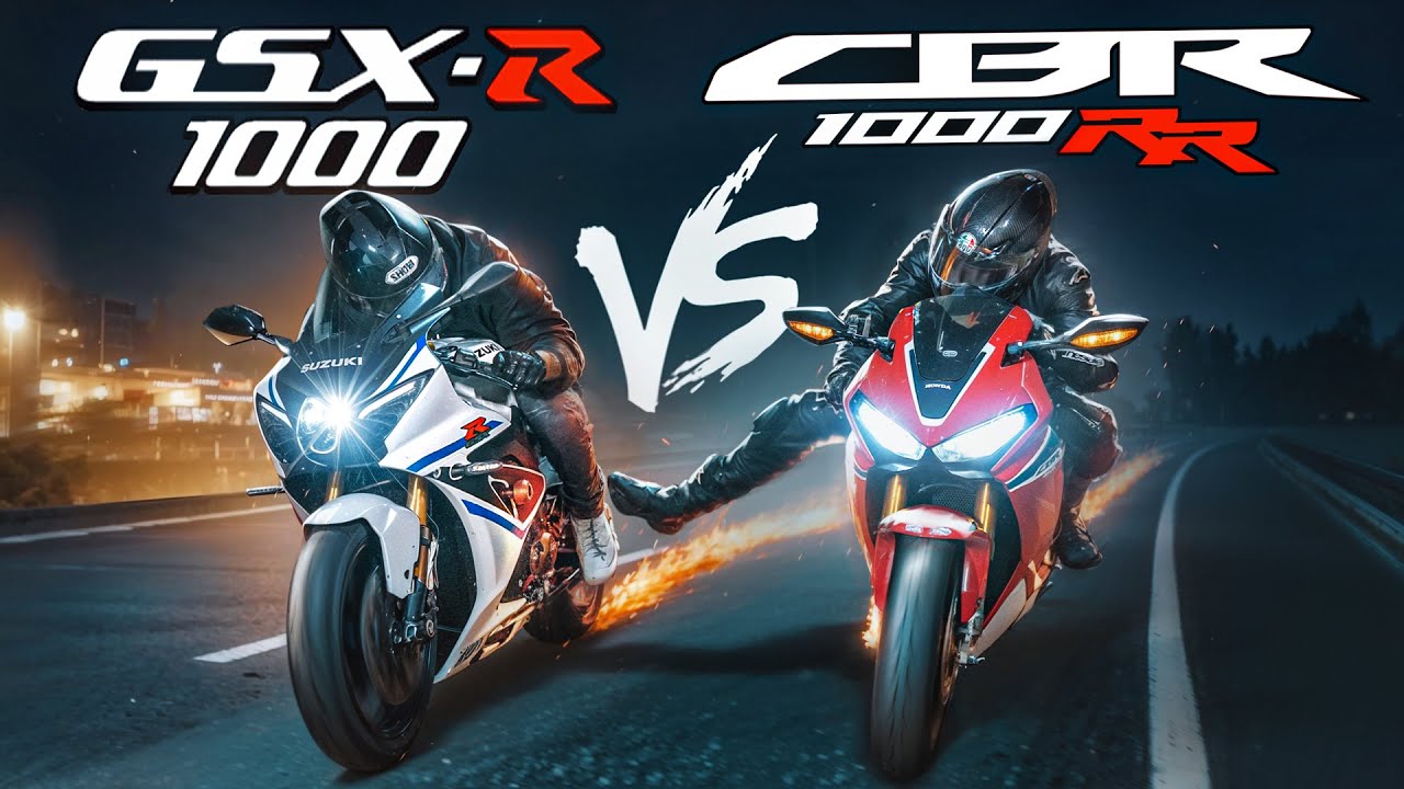 Honda CBR 1000 RR 2019 VS Suzuki GSX-R 1000 L7