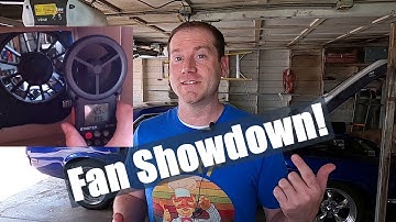 Elektrische ventilatoren en Contour Fan Shootout!