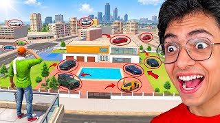 Franklin Found 5 Secret Cars in INDIAN THEFT AUTO CITY😱