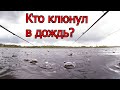 Рыбалка в дождь и град. My fishing