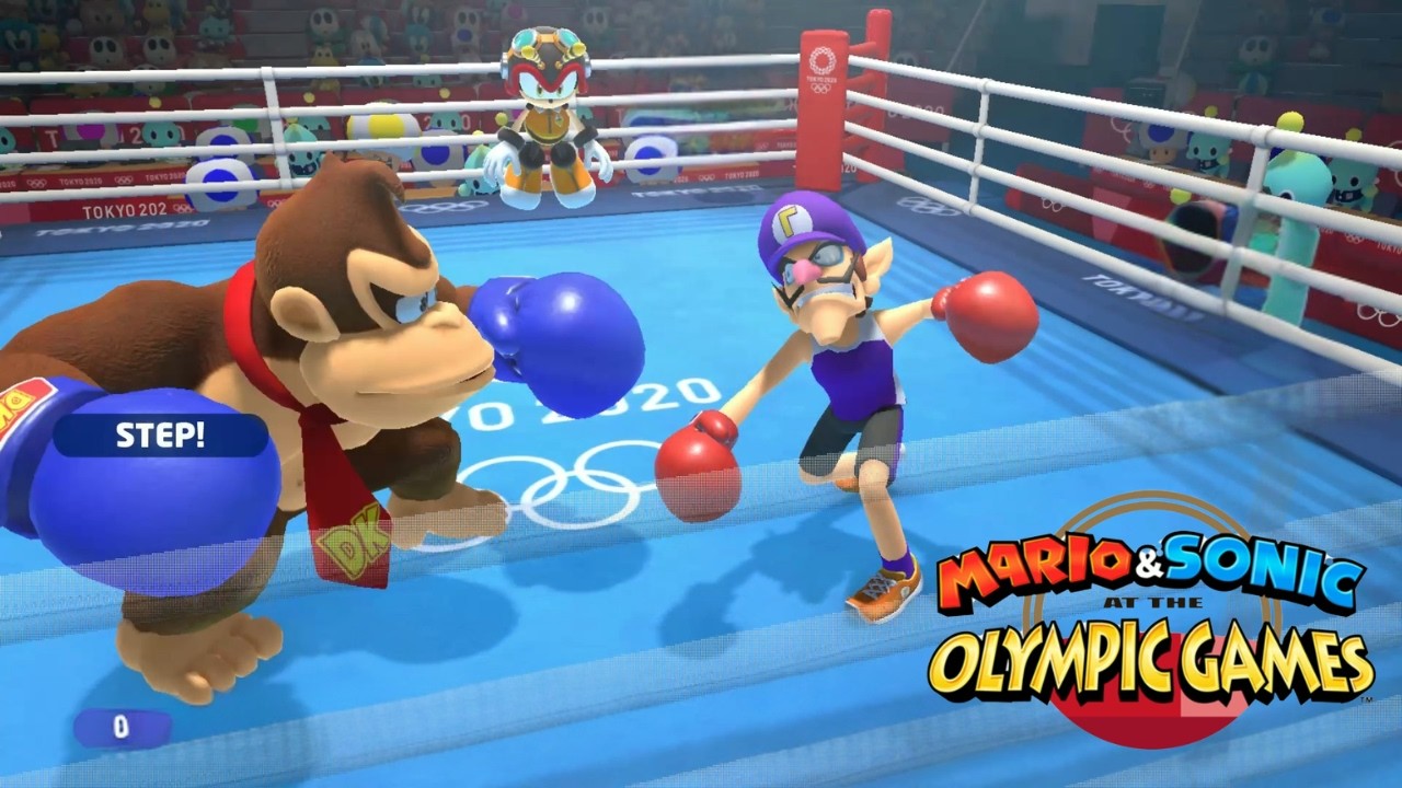 Boxing Hard Gameplay Mario & Sonic At The Olympic Games Tokyo 2020 DK Metal Sonic Sonic Bowser Peach