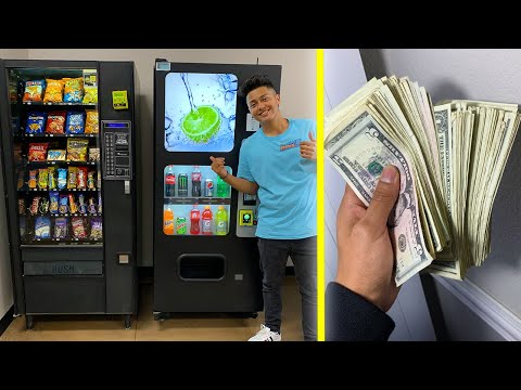 This Is HOW MUCH My 6 Vending Machines Make In 2 Weeks!!