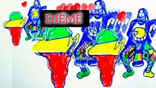 COMMENT DESSINÉ PERCUSSIONNISTE DE DJÉMÉ avec le chiffre 178✍🥰🌠❤