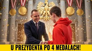 Kacper Tomasiak z trzema medalami u Prezydenta Nawrockiego | Podcast Wiadomości Dziś