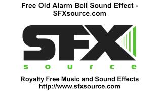 Free OLD GNARLY ALARM BELL SOUND EFFECT from SFXsource.com