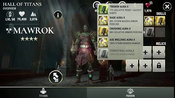 MAWROK { Kronos Killer }  - First Look - Dawn of titans