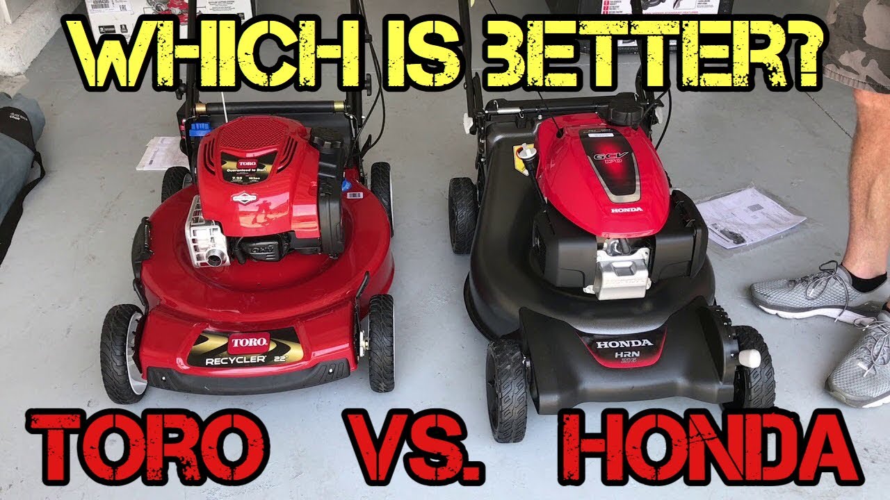 Toro Personal Pace 22 ~VS~ Honda HRN216VKA