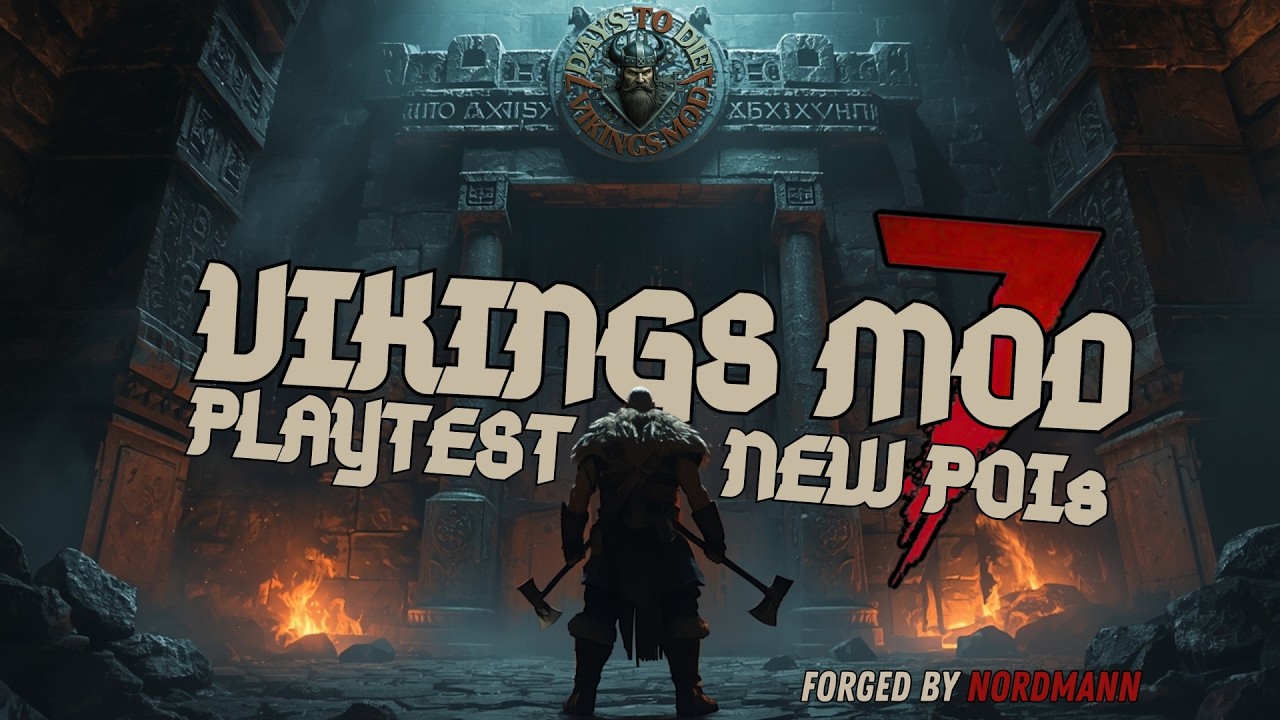 ⚔️7D2D VIKINGS MOD ALPHA 1.3 PLAYTEST NEW POI's⚔️DE/EN !vm !vmdc !musik !dc