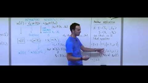 Lecture 6 . Combinatorial Commutative Algebra (Federico Ardila)