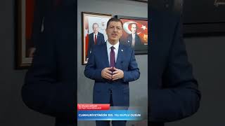 Milletvekili Mustafa Arslan'dan Cumhuriyet Bayramı mesajı: Cumhuriyetimizin 💯’üncü Yılı Kutlu Olsun