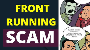 Front running Explained in Hindi | Front running Scam | Hindi video #scam #shorts #frontrunning