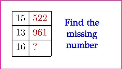 Missing number tricks | Reasoning questions | #missingnumbertricks #reasoning #imo #usa #upsc_maths