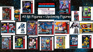 All Transformers Studio Series 86 Figure + Upcoming 86 Figures!