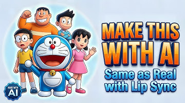 Make Doraemon Cartoon Videos in Minutes | 100% Consistent Characters | Full Step-by-Step Tutorial