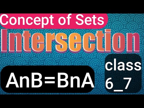 idea of intersection