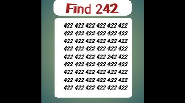 Genius spot hidden numbers with 2 seconds, subscribe like and share #riddlejourney #viralshort