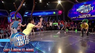 Back-Sket Ball | Minute To Win It - Last Tandem Standing