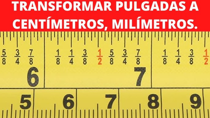 Las mejores 26 ideas de Cinta Metrica  pulgadas a milimetros, conversiones  de medidas, tabla de conversión de medidas