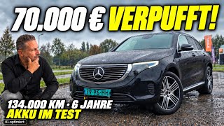 Used Mercedes EQC for €29,000: Battery Check after 134,000 km!