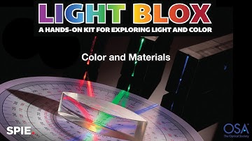 TECH LIGHT LAB kit:  Color and Materials