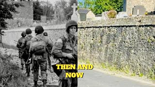 WW2 NORMANDY FRANCE Then and now