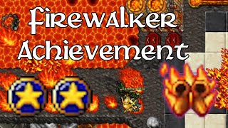 Complete Firewalker Achievement - Solo and AFK [Tibia]