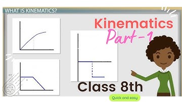 Kinematics class 8th foundation course Part-1